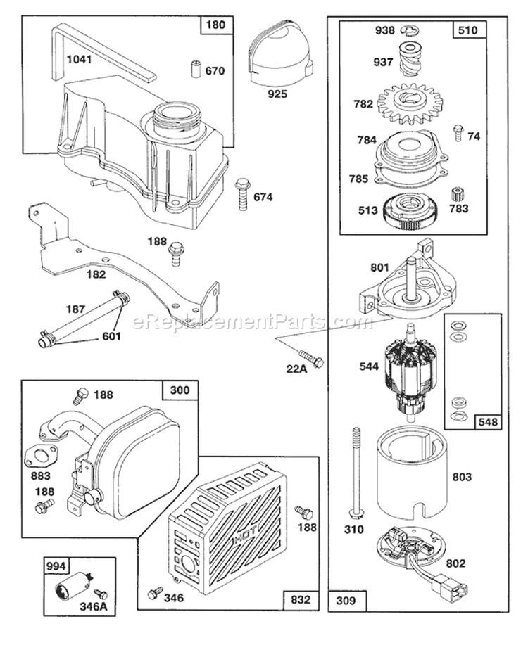 Page F Diagram and Parts List for 20210 2000001-2999999 - 1992 Toro Lawn Mower