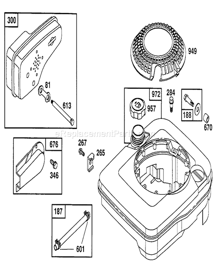Page H Diagram and Parts List for 20213 2000001-2999999 - 1992 Toro Lawn Mower
