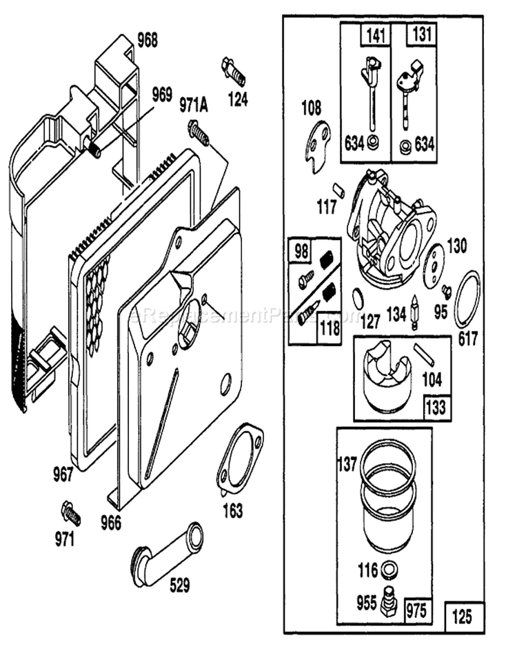 Page C Diagram and Parts List for 20214 1000001-1999999 - 1991 Toro Lawn Mower