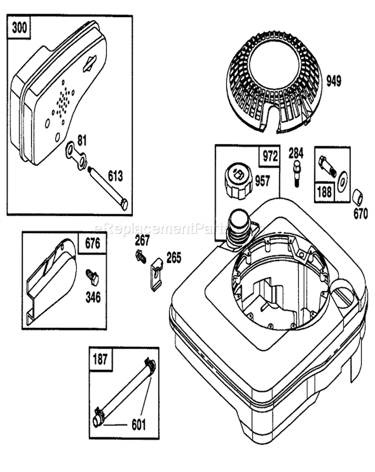 Page G Diagram and Parts List for 20214 1000001-1999999 - 1991 Toro Lawn Mower