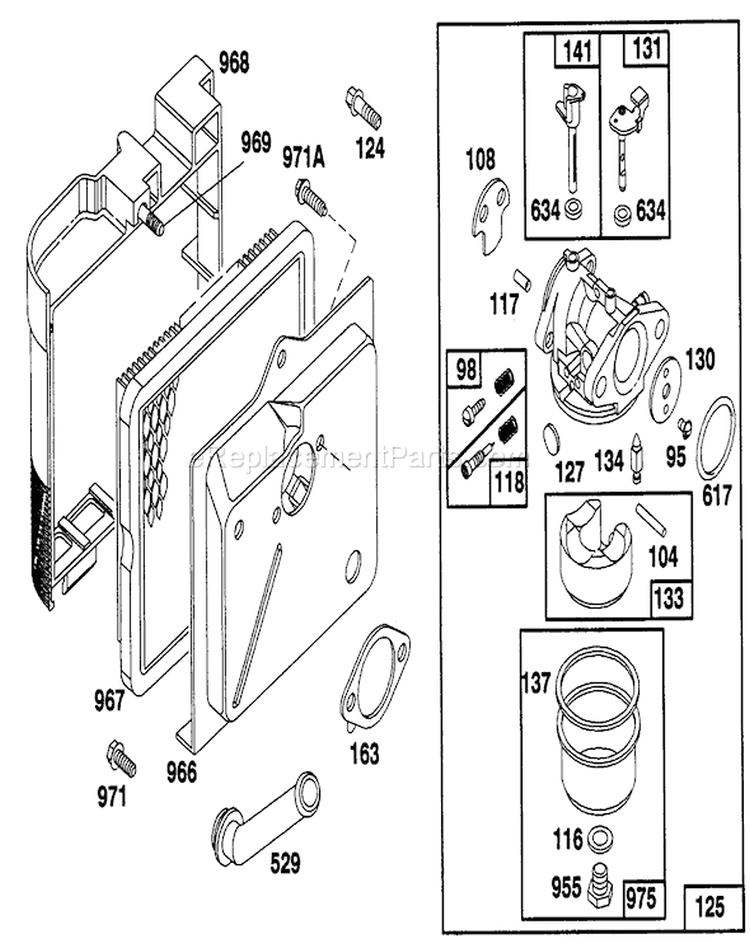 Page D Diagram and Parts List for 20214 2000001-2999999 - 1992 Toro Lawn Mower