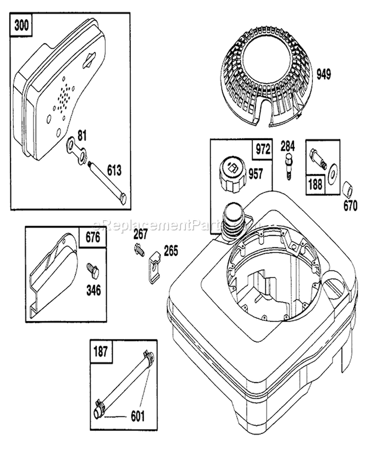 Page H Diagram and Parts List for 20214 2000001-2999999 - 1992 Toro Lawn Mower