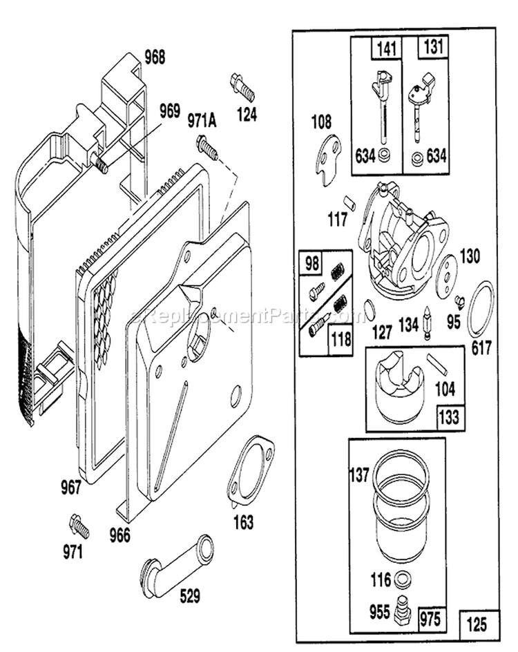 Page D Diagram and Parts List for 20217 2000001-2999999 - 1992 Toro Lawn Mower