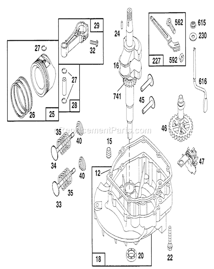 Page C Diagram and Parts List for 20322 2000001-2999999 - 1992 Toro Lawn Mower