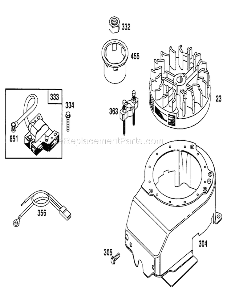 Page F Diagram and Parts List for 20327B 2000001-2999999 - 1992 Toro Lawn Mower