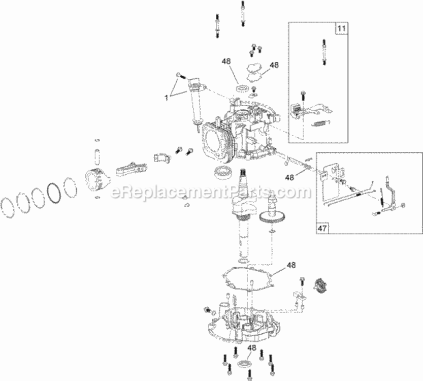 Dipstick_Brake_And_Governor_Arm_Assembly Diagram and Parts List for 20372 313000001 - 313999999 Toro Lawn Mower