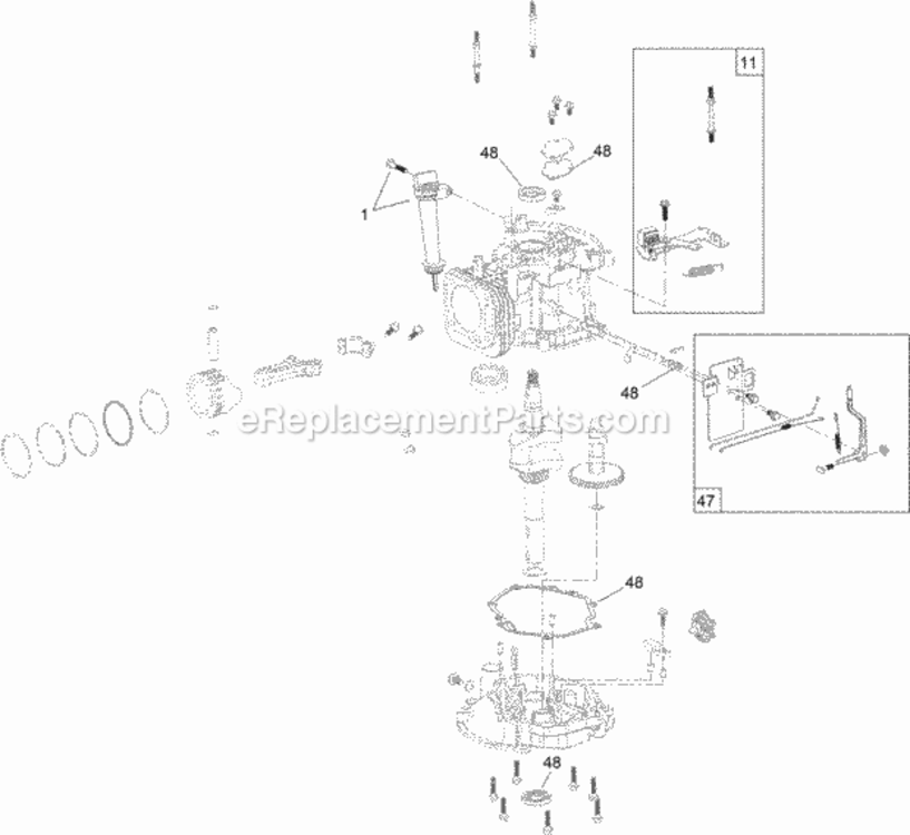 Dipstick_Brake_And_Governor_Arm_Assembly Diagram and Parts List for 20374 314000001 - 314999999 Toro Lawn Mower