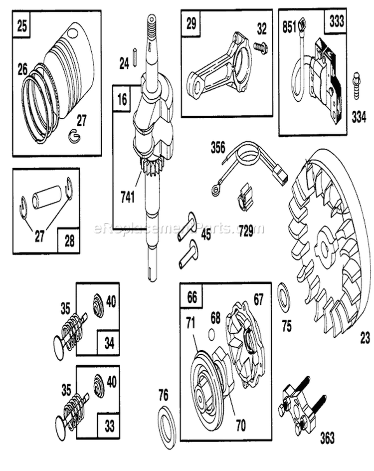Page C Diagram and Parts List for 20432 39000001-39999999 - 1993 Toro Lawn Mower