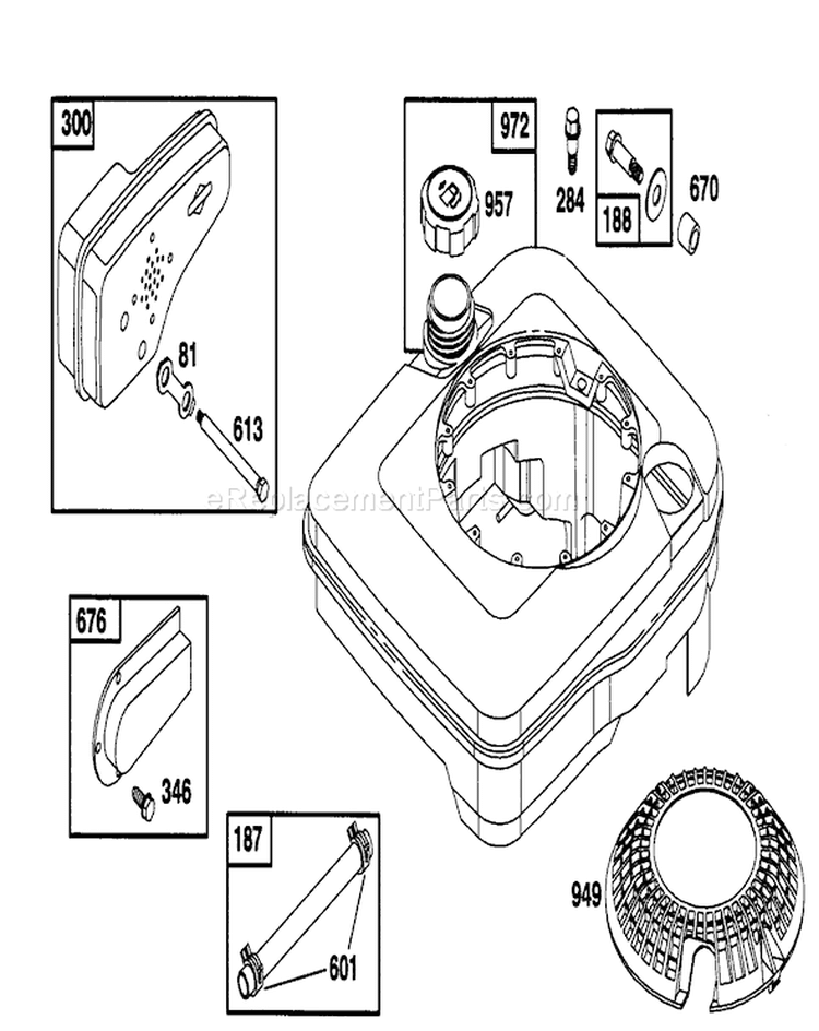 Page H Diagram and Parts List for 20434 3900001-3999999 - 1993 Toro Lawn Mower
