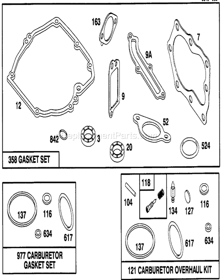 Page I Diagram and Parts List for 20434 3900001-3999999 - 1993 Toro Lawn Mower