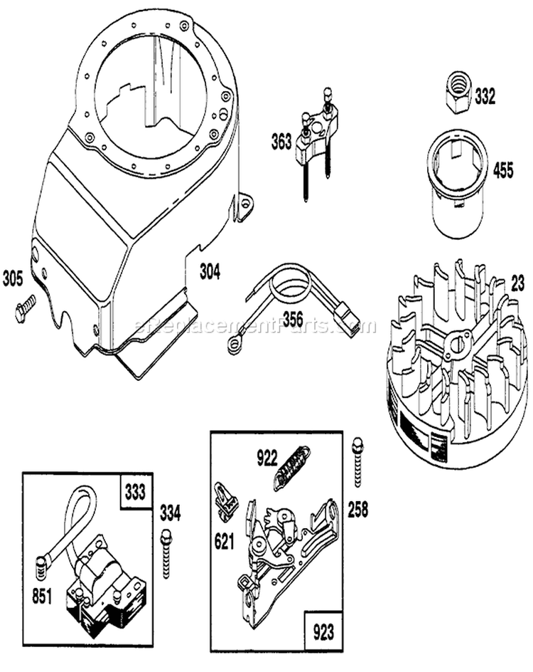 Page G Diagram and Parts List for 20435WF 39000001-39999999 - 1993 Toro Lawn Mower
