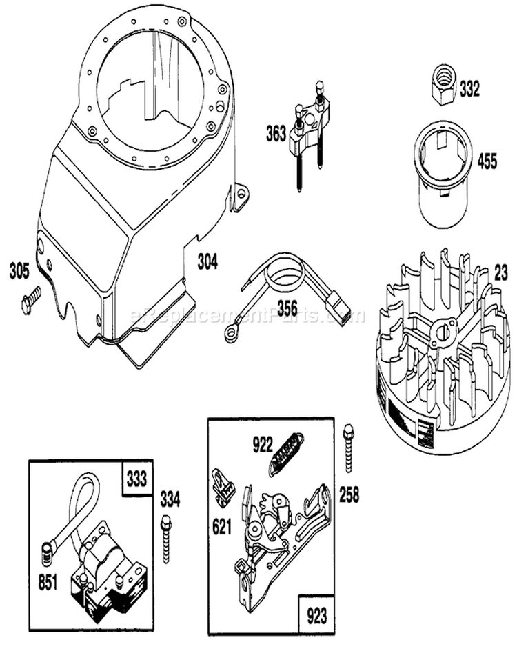 Page G Diagram and Parts List for 20436WF 39000001-39999999 - 1993 Toro Lawn Mower