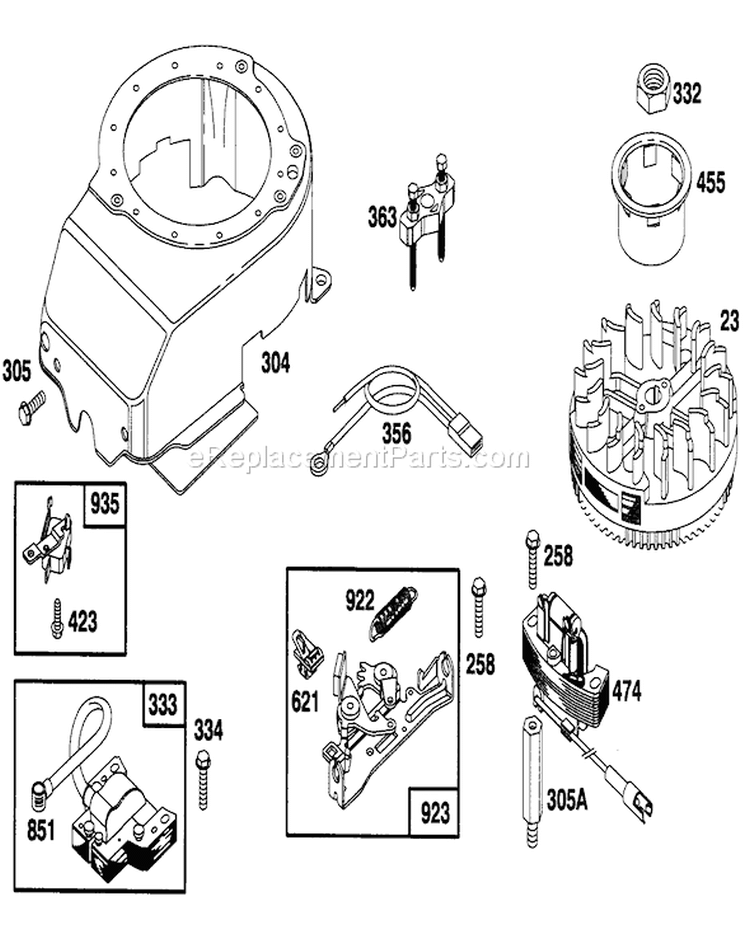 Page G Diagram and Parts List for 20437 49000001-49999999 - 1994 Toro Lawn Mower