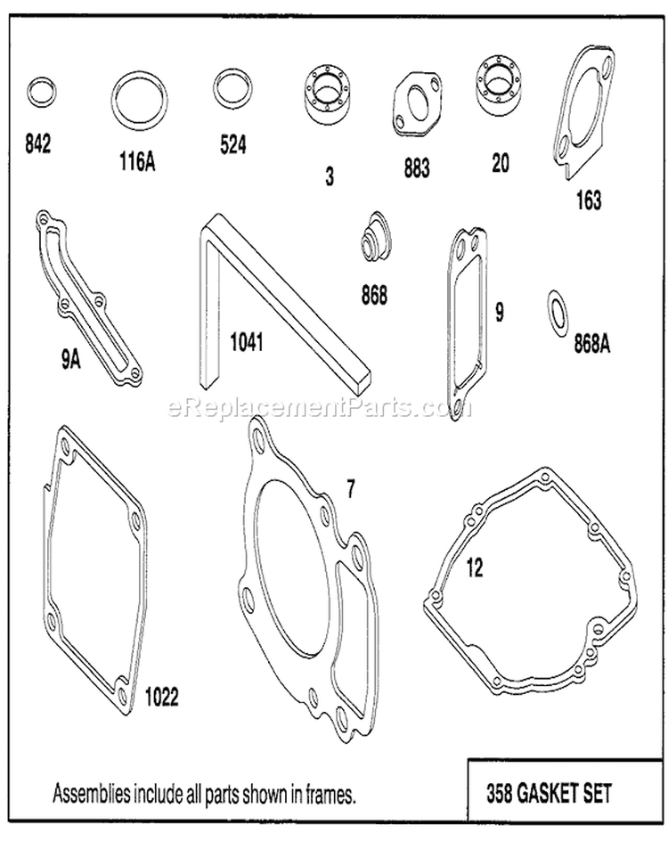 Page D Diagram and Parts List for 20438 39000001-39999999 - 1993 Toro Lawn Mower