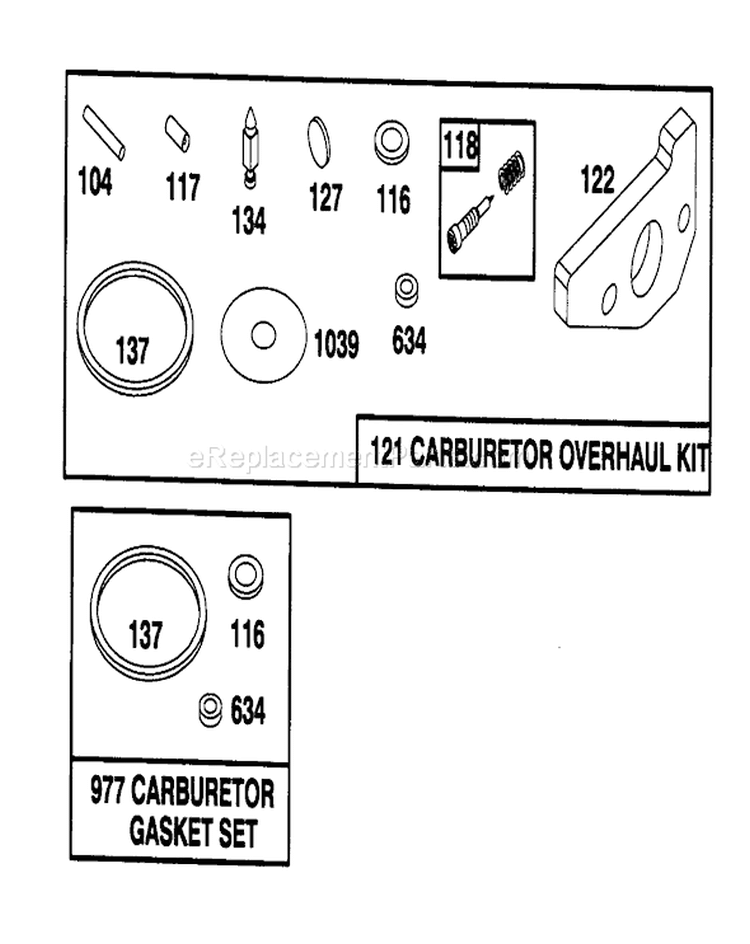 Page H Diagram and Parts List for 20439 39000001-39999999 - 1993 Toro Lawn Mower