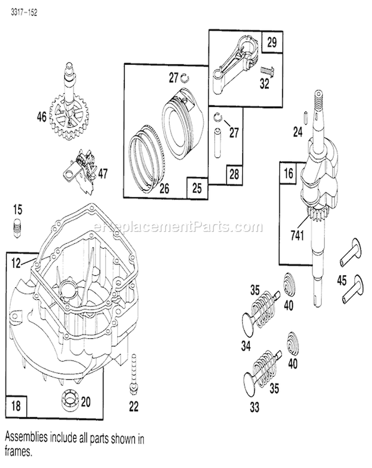 Page G Diagram and Parts List for 20441 5900001-5999999 - 1995 Toro Lawn Mower