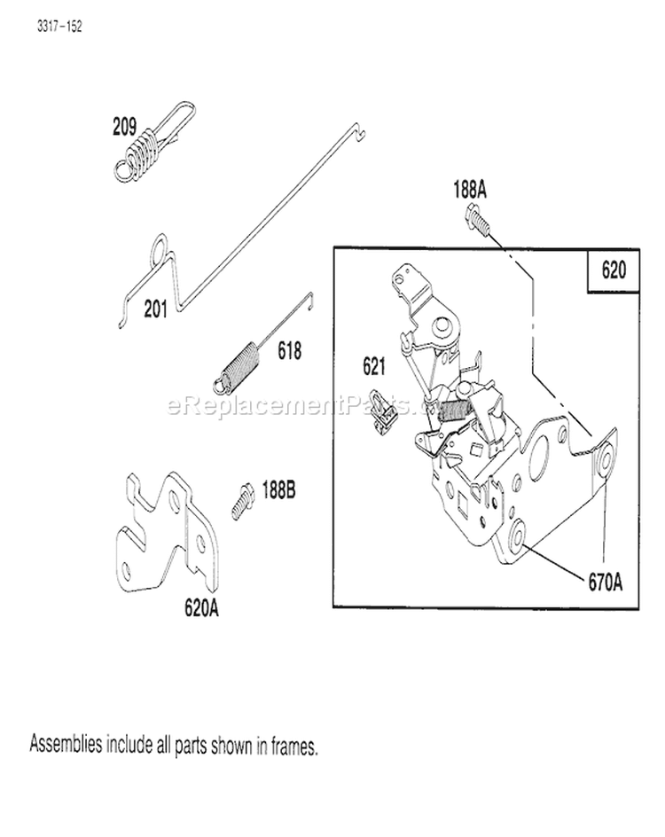 Page I Diagram and Parts List for 20441 5900001-5999999 - 1995 Toro Lawn Mower