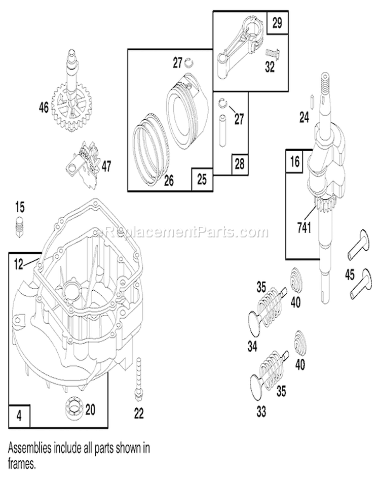 Page E Diagram and Parts List for 20445 7900001-7999999 - 1997 Toro Lawn Mower