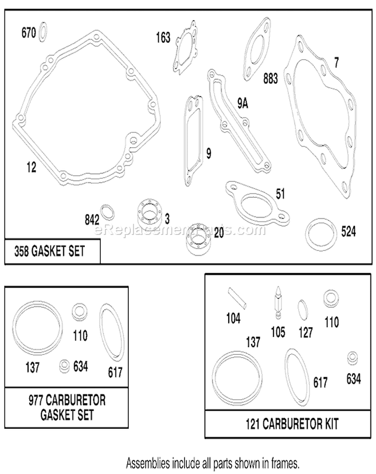Page J Diagram and Parts List for 20449 7900001-7999999 - 1997 Toro Lawn Mower