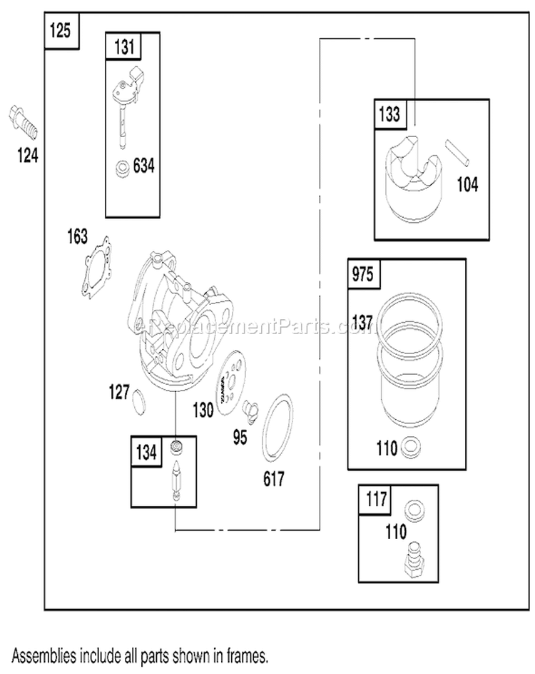 Page D Diagram and Parts List for 20452 8900001-8999999 - 1998 Toro Lawn Mower