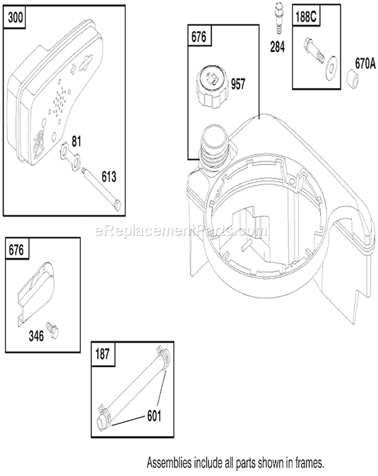 Page G Diagram and Parts List for 20452 8900001-8999999 - 1998 Toro Lawn Mower