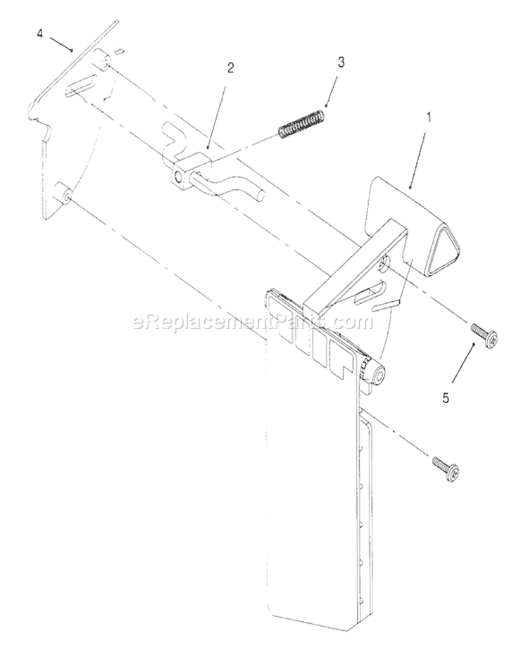 Page P Diagram and Parts List for 20454 6900001-6999999 - 1996 Toro Lawn Mower