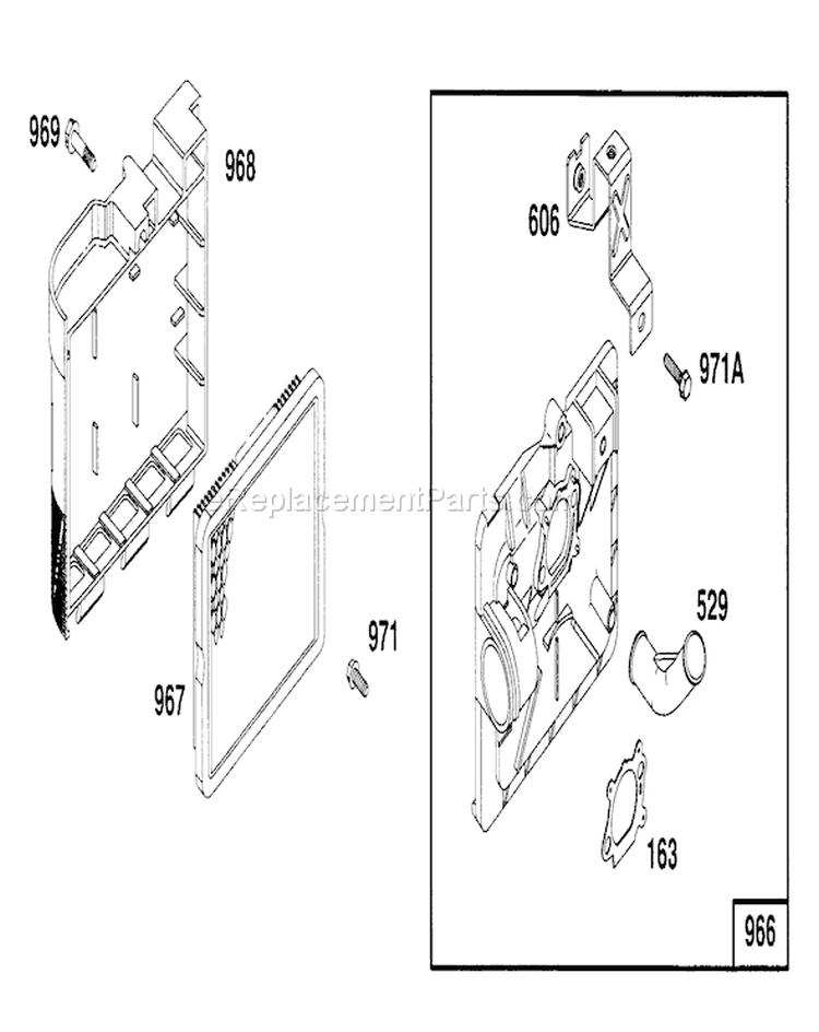 Page G Diagram and Parts List for 20444 6900001-6999999 - 1996 Toro Lawn Mower