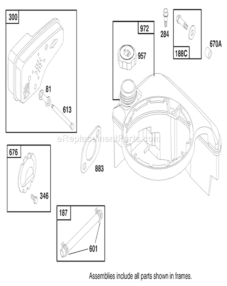 Page K Diagram and Parts List for 20457 7900001-7999999 - 1997 Toro Lawn Mower
