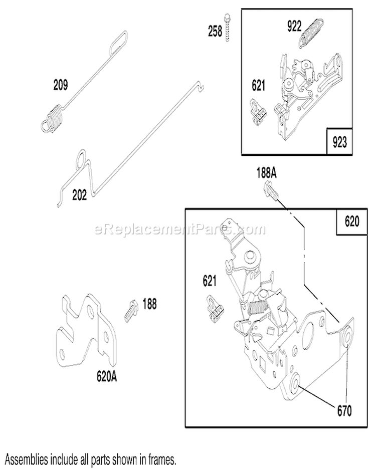 Page G Diagram and Parts List for 20457 7900001-7999999 - 1997 Toro Lawn Mower
