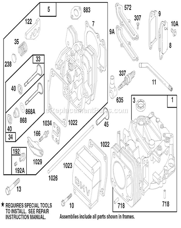 Page C Diagram and Parts List for 20465 790000001-799999999 - 1997 Toro Lawn Mower