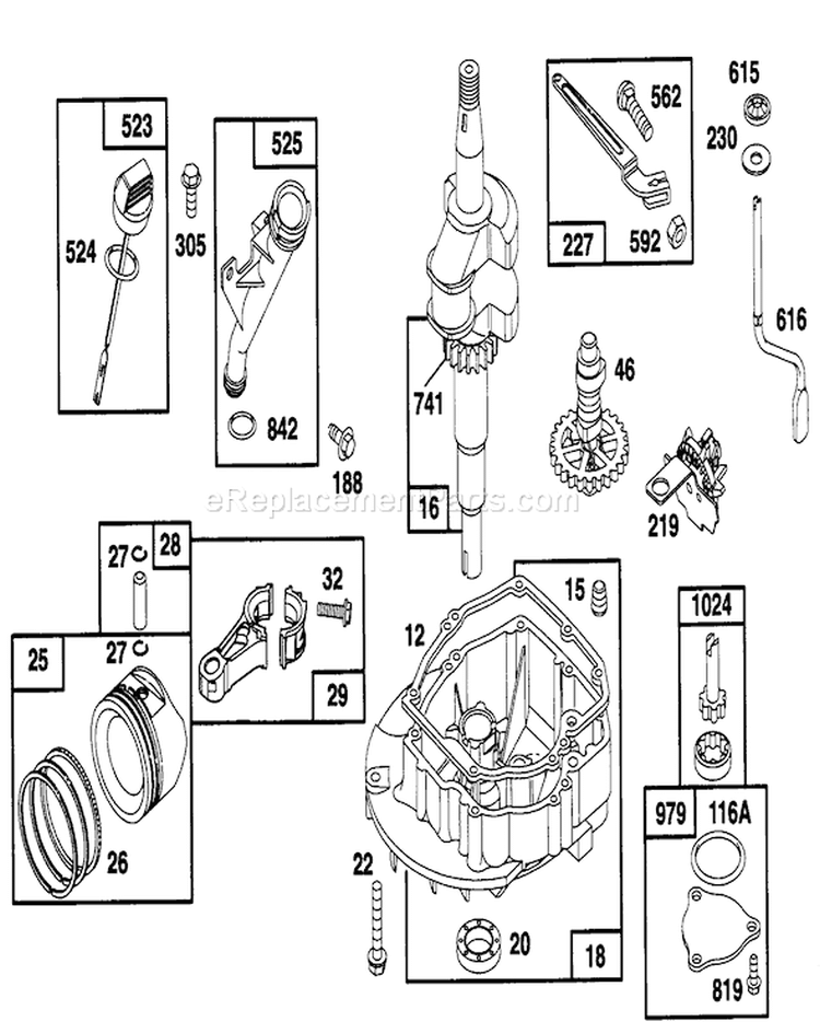 Page L Diagram and Parts List for 20465 5900001-5999999 - 1995 Toro Lawn Mower