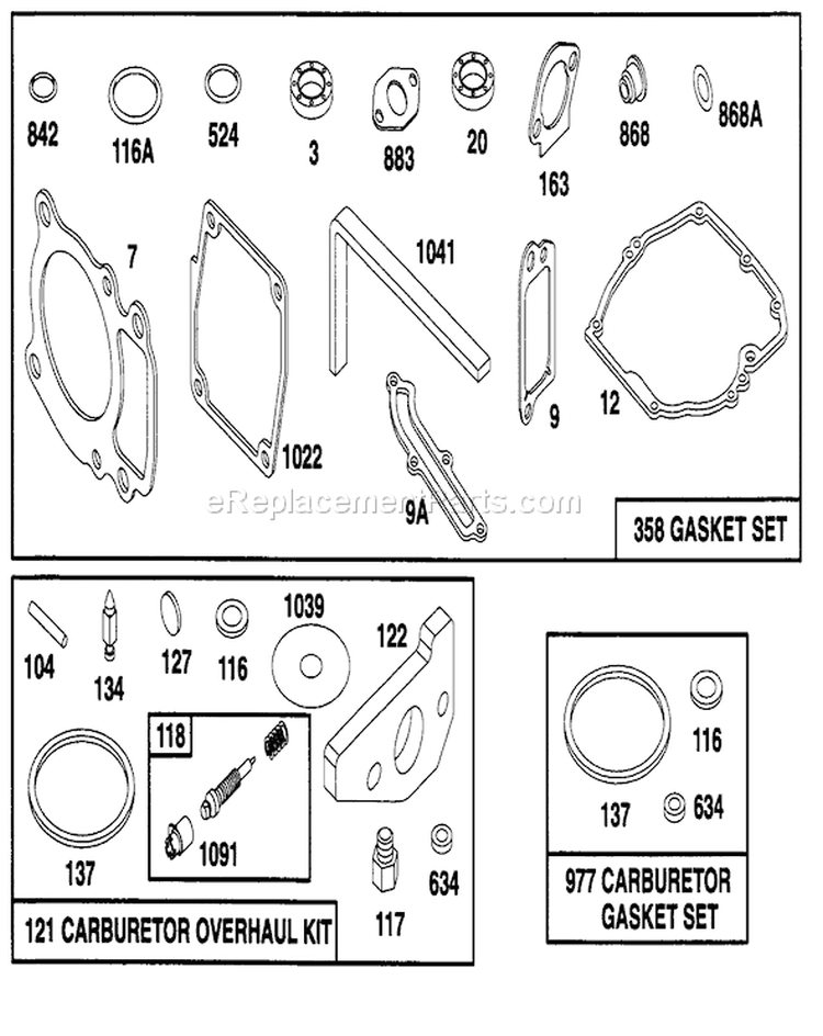 Page S Diagram and Parts List for 20465 5900001-5999999 - 1995 Toro Lawn Mower