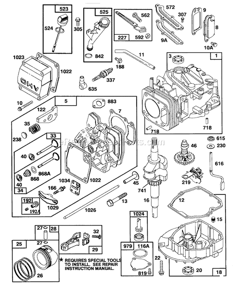 Page T Diagram and Parts List for 20465 5900001-5999999 - 1995 Toro Lawn Mower