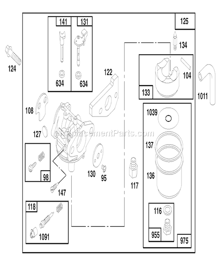 Page N Diagram and Parts List for 20466 6900001-6999999 - 1996 Toro Lawn Mower