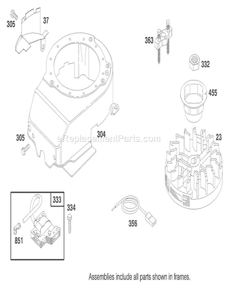 Page H Diagram and Parts List for 20469 7900001-7999999 - 1997 Toro Lawn Mower