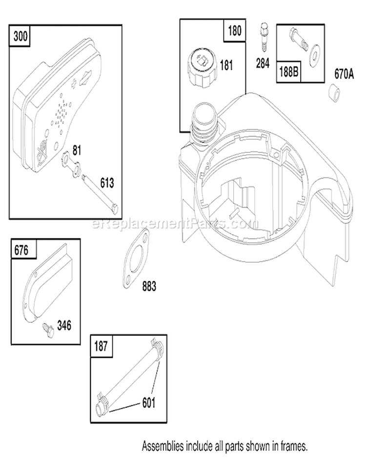 Page I Diagram and Parts List for 20470 7900001-7999999 - 1997 Toro Lawn Mower