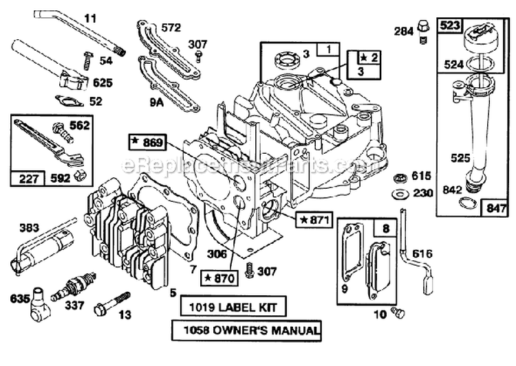Page C Diagram and Parts List for 20472 6900001-6999999 - 1996 Toro Lawn Mower