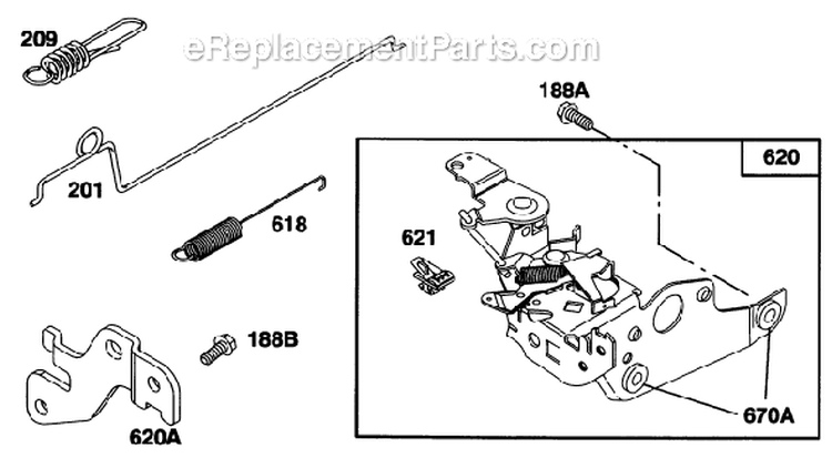 Page F Diagram and Parts List for 20472 6900001-6999999 - 1996 Toro Lawn Mower