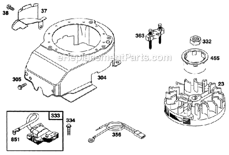 Page I Diagram and Parts List for 20472 6900001-6999999 - 1996 Toro Lawn Mower