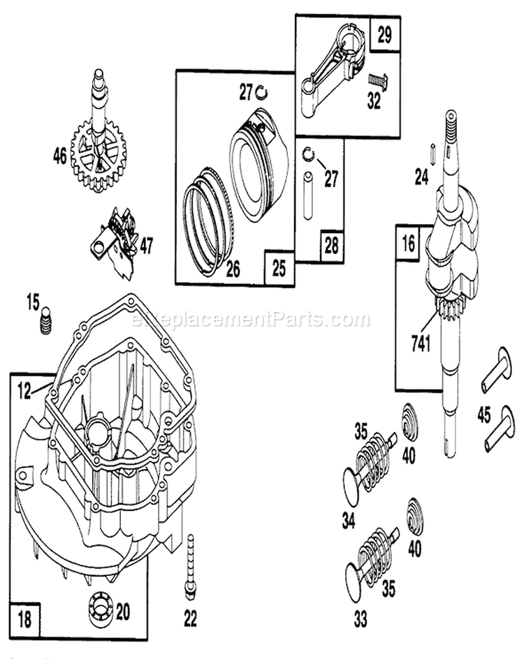 Page M Diagram and Parts List for 20472 6900001-6999999 - 1996 Toro Lawn Mower
