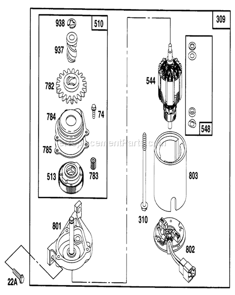 Page R Diagram and Parts List for 20472 6900001-6999999 - 1996 Toro Lawn Mower