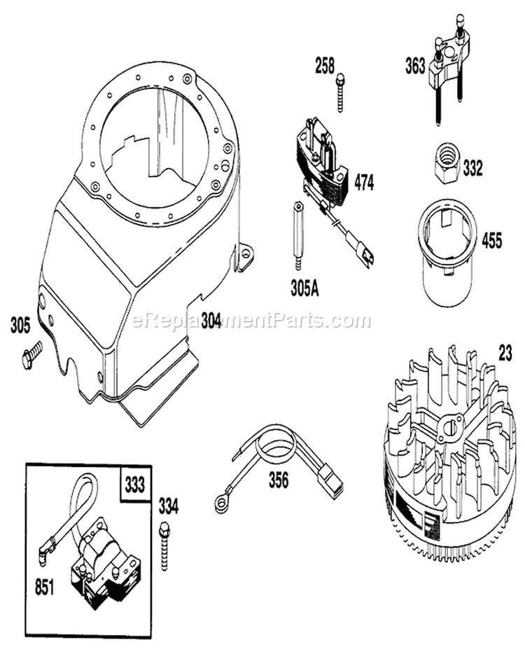 Page S Diagram and Parts List for 20472 6900001-6999999 - 1996 Toro Lawn Mower