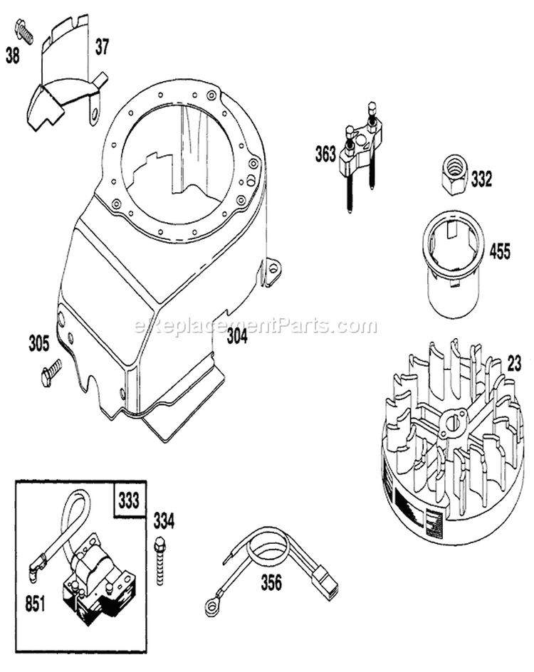 Page I Diagram and Parts List for 20473 6900001-6999999 - 1996 Toro Lawn Mower