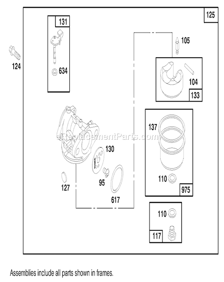 Page D Diagram and Parts List for 20478 7900001-7999999 - 1997 Toro Lawn Mower