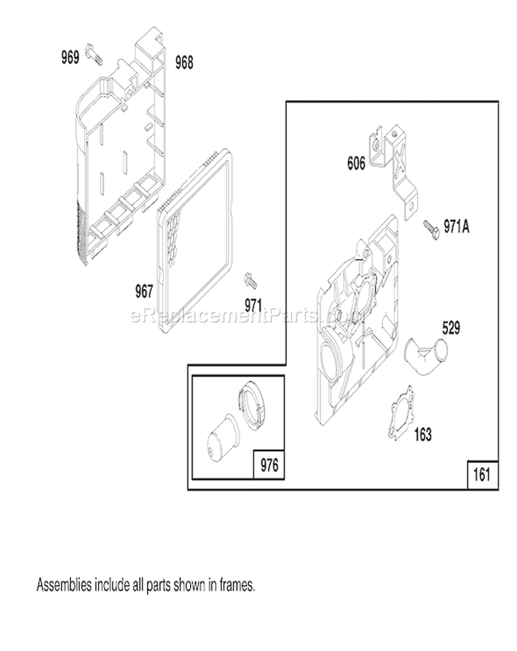 Page F Diagram and Parts List for 20479 7900001-7999999 - 1997 Toro Lawn Mower
