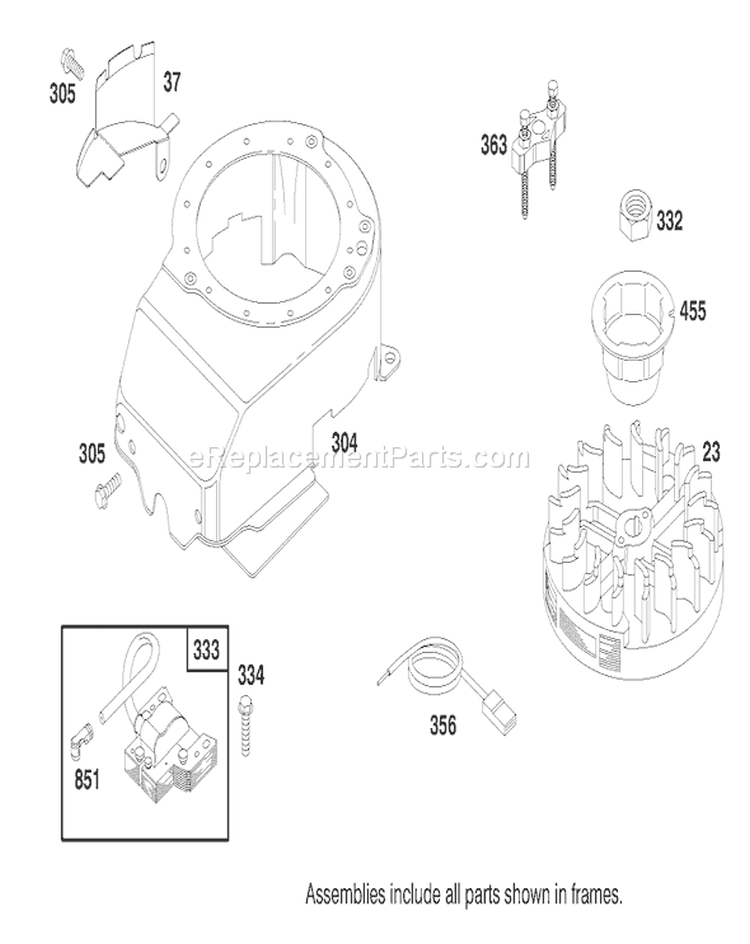 Page H Diagram and Parts List for 20479 7900001-7999999 - 1997 Toro Lawn Mower