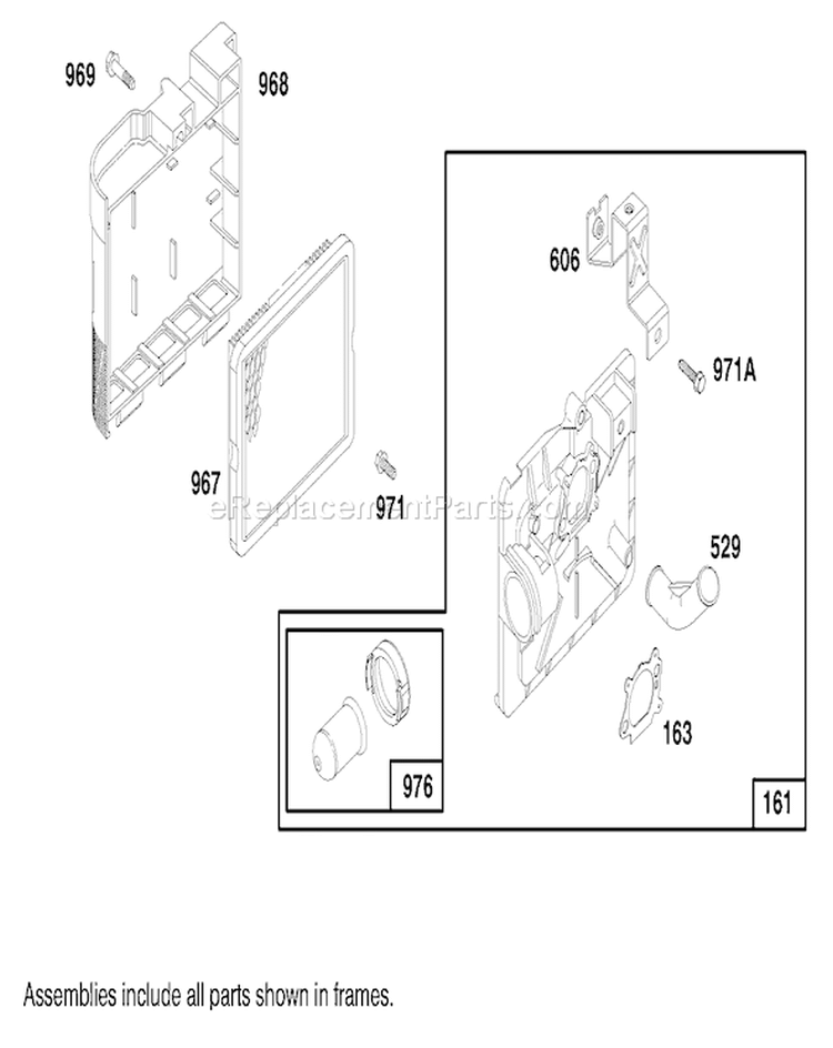 Page E Diagram and Parts List for 20480 7900001-7999999 - 1997 Toro Lawn Mower