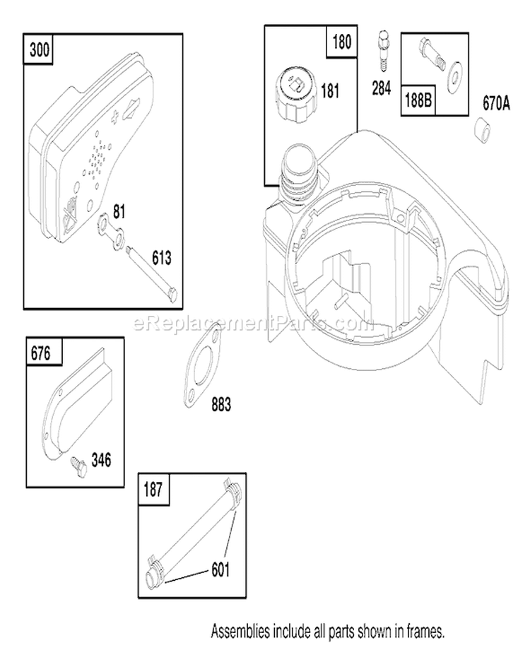 Page G Diagram and Parts List for 20480 7900001-7999999 - 1997 Toro Lawn Mower
