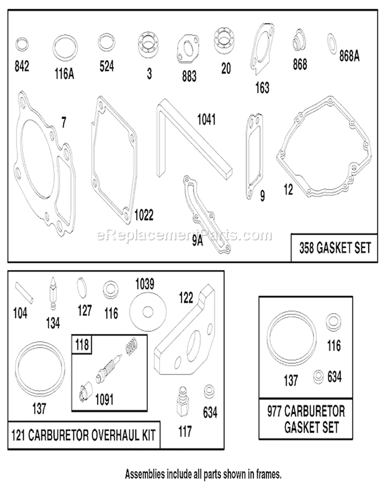 Page I Diagram and Parts List for 20481 7900001-7999999 - 1997 Toro Lawn Mower