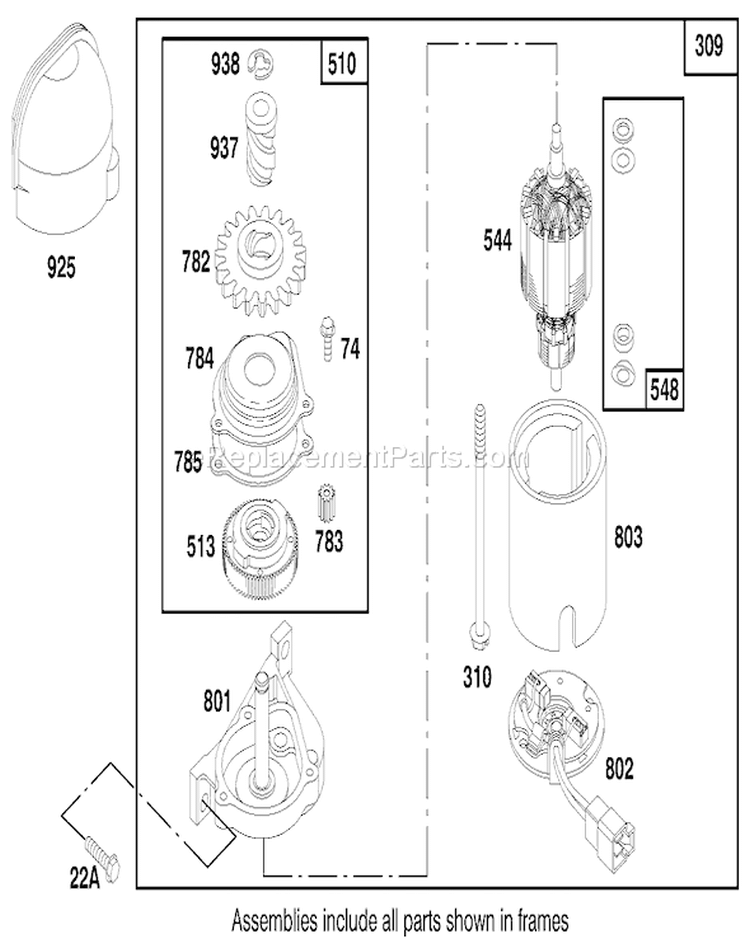 Page H Diagram and Parts List for 20483 790000001-799999999 - 1997 Toro Lawn Mower